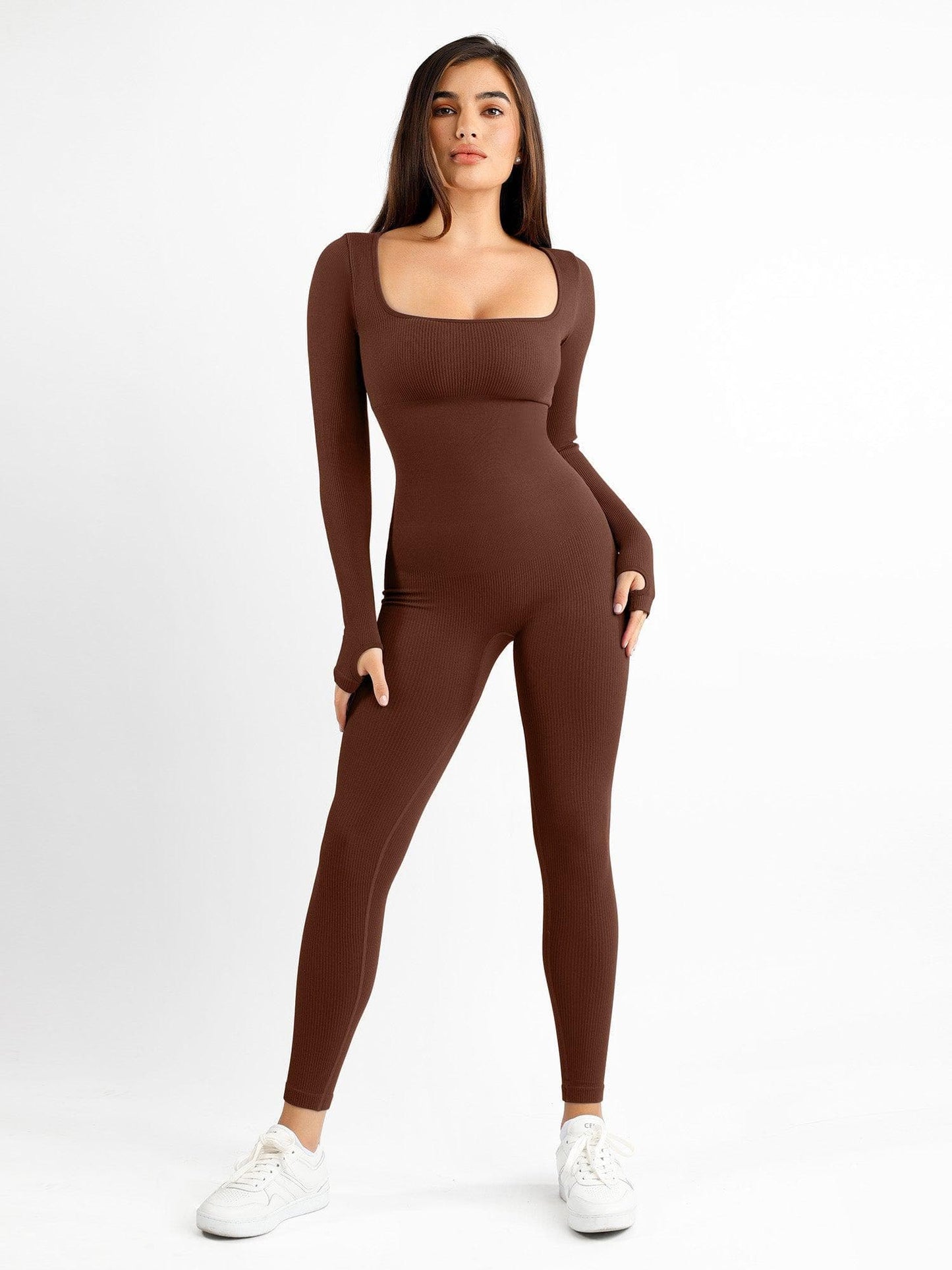 Athlete Body-Sculpting Longsleeve Unitard