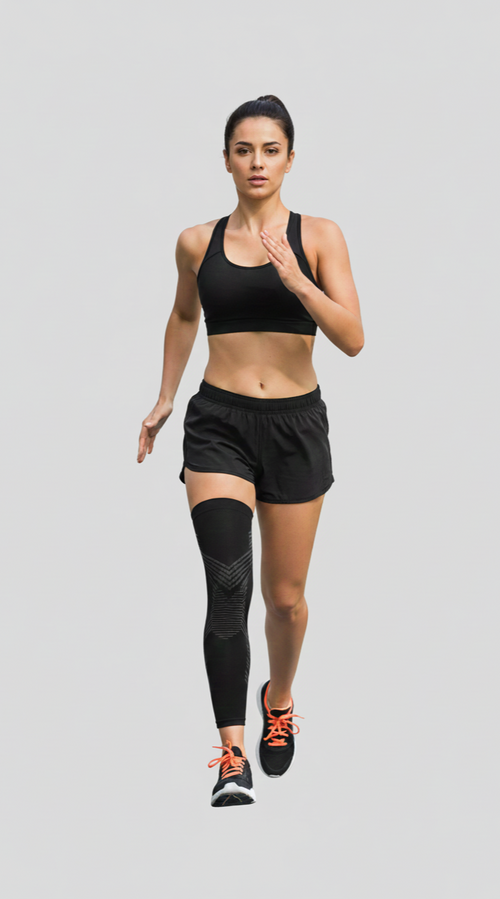 Aero-Fit™ Compressie Knie/Kuitsleeve
