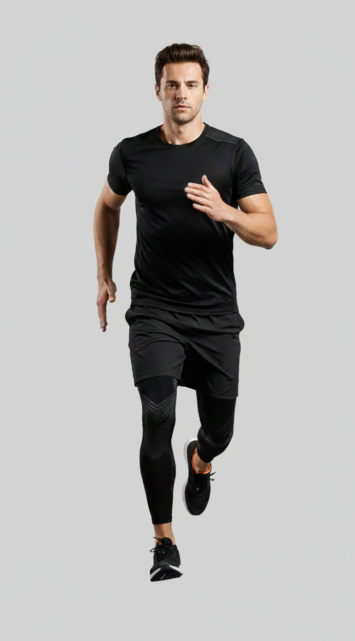 Aero-Fit™ Compressie Knie/Kuitsleeve