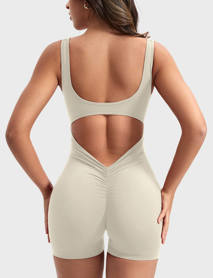 Nova Open-Back Romper